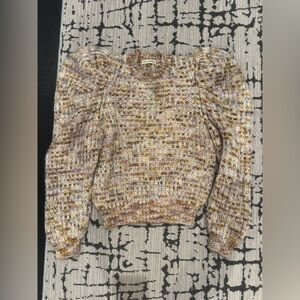 Ulla Johnson Marled Merino Mohair Sweater Artisan Made Size xs/s